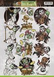 3D Cutting sheet - Yvonne Creation - Happy Halloween - Happy Halloween 3D Cutting sheet - Yvonne Creation - Happy Halloween - Happy Halloween
