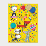 Rachel Ellen Designs Writing Set WALLET - Dogs & Cats Rachel Ellen Designs Writing Set WALLET - Dogs & Cats