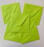 Set of 5 Envelopes 145x145 - May green Set of 5 Envelopes 145x145 - May green