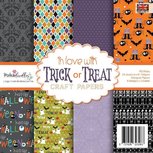 Polkadoodles in love with Trick or Treat 6x6 Inch Paper Pack Polkadoodles in love with Trick or Treat 6x6 Inch Paper Pack