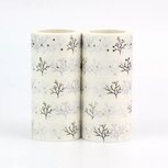 Washi Masking Tape | Winter Tree with gold foil dots Washi Masking Tape | Winter Tree with gold foil dots