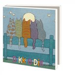 Card folder with envelopes - square: Katten, Dikkie Dik Card folder with envelopes - square: Katten, Dikkie Dik