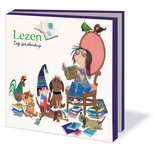 Card folder with envelopes - square: Lezen, Fiep Westendorp Card folder with envelopes - square: Lezen, Fiep Westendorp