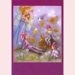 Postcard Fantasy Judy Mastrangelo | Birth of a rose Postcard Fantasy Judy Mastrangelo | Birth of a rose