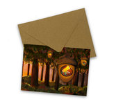 Dreamy woods - Postcard with envelope by Esther Bennink Dreamy woods - Postcard with envelope by Esther Bennink
