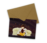 Between sheep - Postcard with envelope by Esther Bennink Between sheep - Postcard with envelope by Esther Bennink