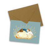 Sleep little sheep - Postcard with envelope by Esther Bennink Sleep little sheep - Postcard with envelope by Esther Bennink