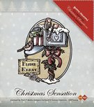 Yvonne Creations Clear Stamp - Christmas Sensation - Kerstbrievenbus Yvonne Creations Clear Stamp - Christmas Sensation - Kerstbrievenbus