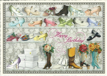 PK 253 Tausendschön Postcard | Happy Birthday Shoes PK 253 Tausendschön Postcard | Happy Birthday Shoes