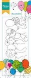 Marianne Design Clear Stamp | Hetty's border-balloons Marianne Design Clear Stamp | Hetty's border-balloons