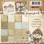 Paperpack - Yvonne Creations - Holly Jolly Christmas Paperpack - Yvonne Creations - Holly Jolly Christmas