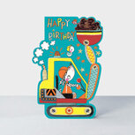 Rachel Ellen Designs Cards - Little Darlings - Happy Birthday Digger Rachel Ellen Designs Cards - Little Darlings - Happy Birthday Digger