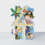 Rachel Ellen Designs Cards - Little Darlings - Age 4/Pirate Rachel Ellen Designs Cards - Little Darlings - Age 4/Pirate