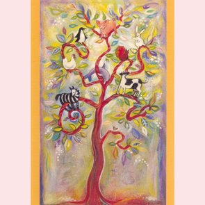 Postcard Geertje van der Zijpp | Animal Tree