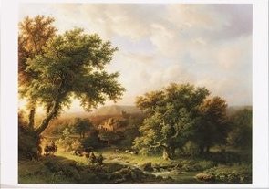 Postcard | B. C. Koekkoek/Landschap eiken