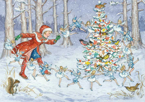Postcard Molly Brett | The Snow Fairies