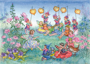 Postcard Molly Brett | The Runaway Fairy