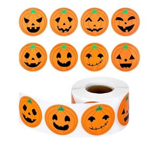 8 Stickers | Pumpkin Faces