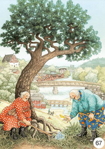 Inge Look Nr. 67 Postcard | Old Ladies Aunties 