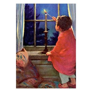 Postcard | Night Candle