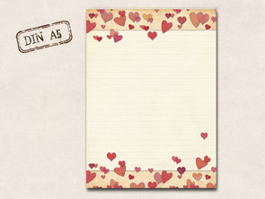 A5 Letter Paper Pad TikiOno | Zuckerherzen