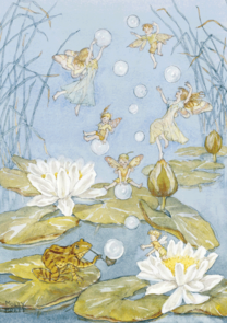 Postcard Molly Brett | Catch a Bubble