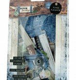 Studio Light Denim Saturdays Paper Elements Die Cut Paper Set 
