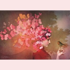 Postcard Catrin Welz-Stein - Friendship 2