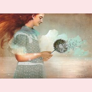Postcard Catrin Welz-Stein - Make a Wish
