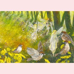 Postcard Daniela Drescher | Frühlingsfreuden