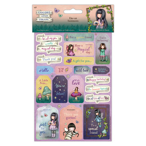 Gorjuss Die-Cut Sentiments (2pk) - Santoro - Faerie Folk