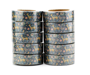 Washi Masking Tape | Christmas Reindeer 