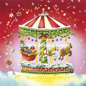 Nina Chen Postcard Christmas | Carousel