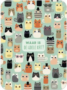 Lali Riddle Search Postcard | IJdele kat