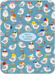 Lali Riddle Search Postcard | Lachende zeemeeuw