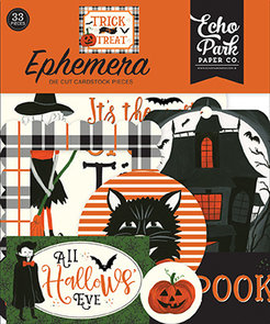 Echo Park Trick or Treat Ephemera (TT186024)