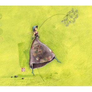 Postcard Gaëlle Boissonnard - L OMBELLIFERE