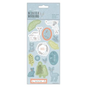 Papermania Winter Wonderland Sticker Sheet (PMA 157985)