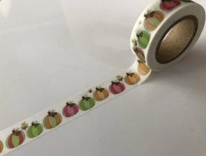 Washi Masking Tape | Halloween Colourful Pumpkins