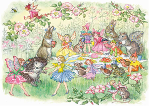 Postcard Molly Brett | The Runaway Fairy