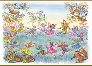 Postcard Molly Brett | ‘The Runaway Fairy’