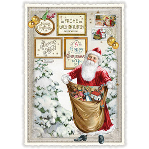 PK 870 Tausendschön Postcard Christmas - Santa 