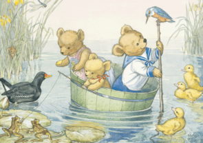 Postcard Molly Brett | A Trip On The River