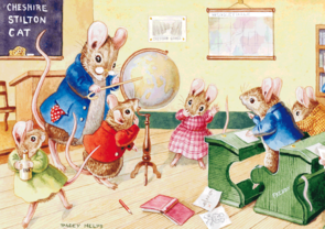 Postcard Racey Helps | A Trip Round The World