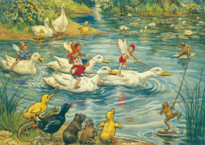 Postcard Margareth W. Tarrant | Water Sports