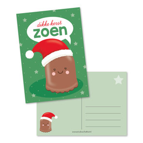 Postcard A6 | Kerstzoen