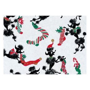 Postcard | Poodle holiday