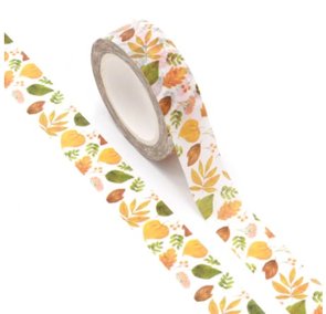 Washi Masking Tape | Colourful Fall Leaves