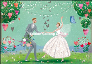 Mila Marquis Double Card | Dancing couple