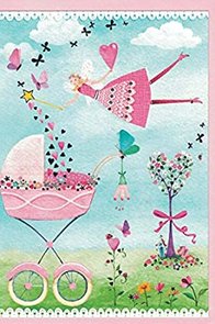 Mila Marquis Double Card | Birth (Baby Girl)